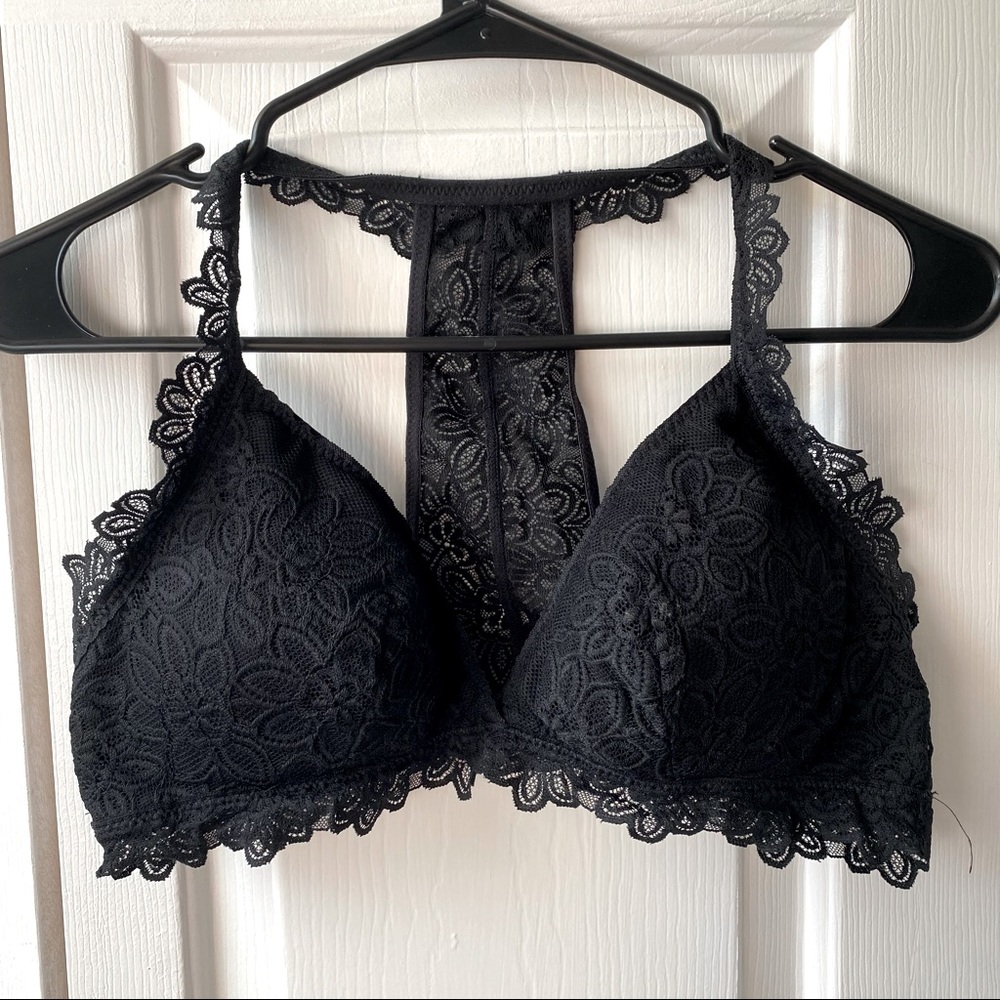 Aerie 2-pack lace bralettes size L